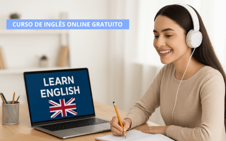 Aprenda inglês sem pagar: Curso de Inglês Básico gratuito do SEST SENAT
